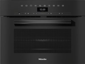 Духовой шкаф компактный с СВЧ H7440BM OBSW черный обсидиан