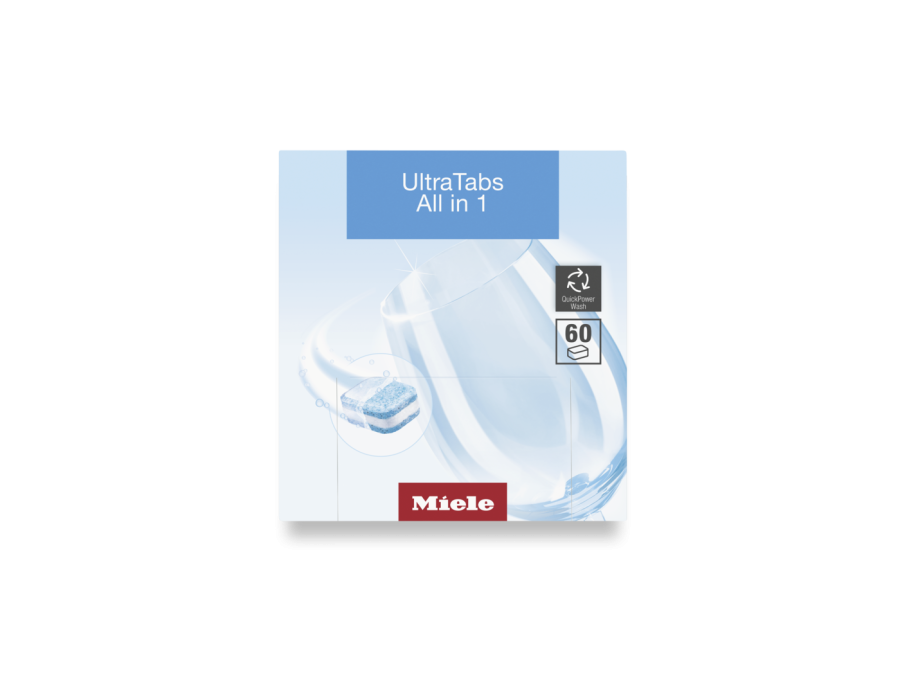 Таблетки для посудомоечных машин UltraTabs All in 1, 60 шт