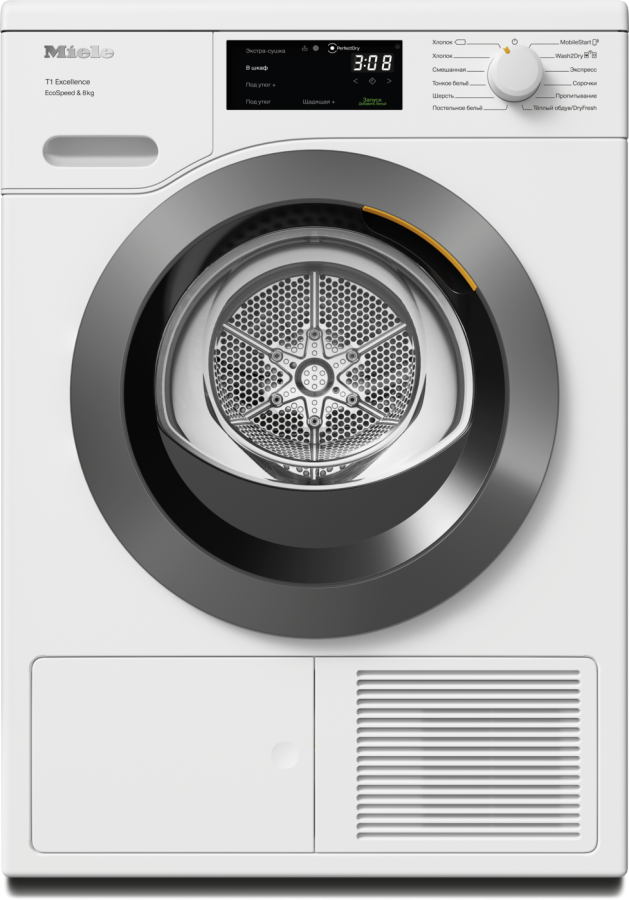 Сушильная машина TEC645WP Chrome Edition